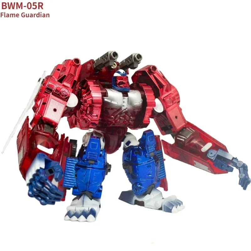 In Stock BWM-05R BWM05R BWM-05B BWM-05 Flame Guardian Red Version Optimus Changer Action Figure Toy Collection Gift