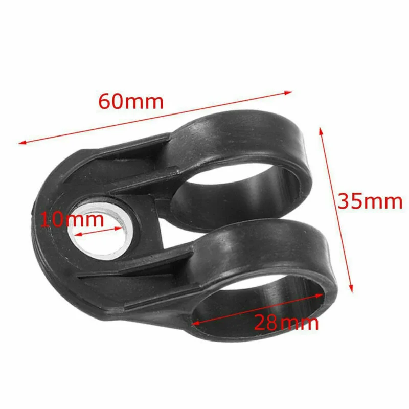 1PC Universal Grass Trimmer Brushcutter Harness Hook Clip Bracket Black For 28mm Shaft Lawn Mower Shoulder Strap Belt Clips