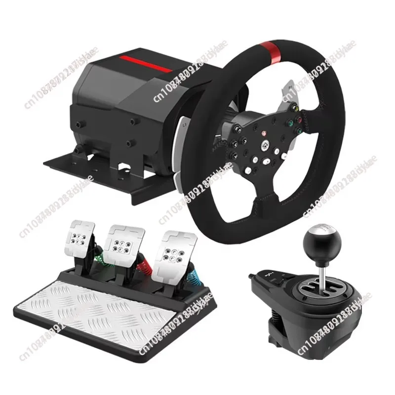 Suitable for PxnV10 Steering Wheel Gaming Controller Wired Force  Rotation Game Steering Wheel Man Gifts For Ps3/Ps4/Switch/Xbox