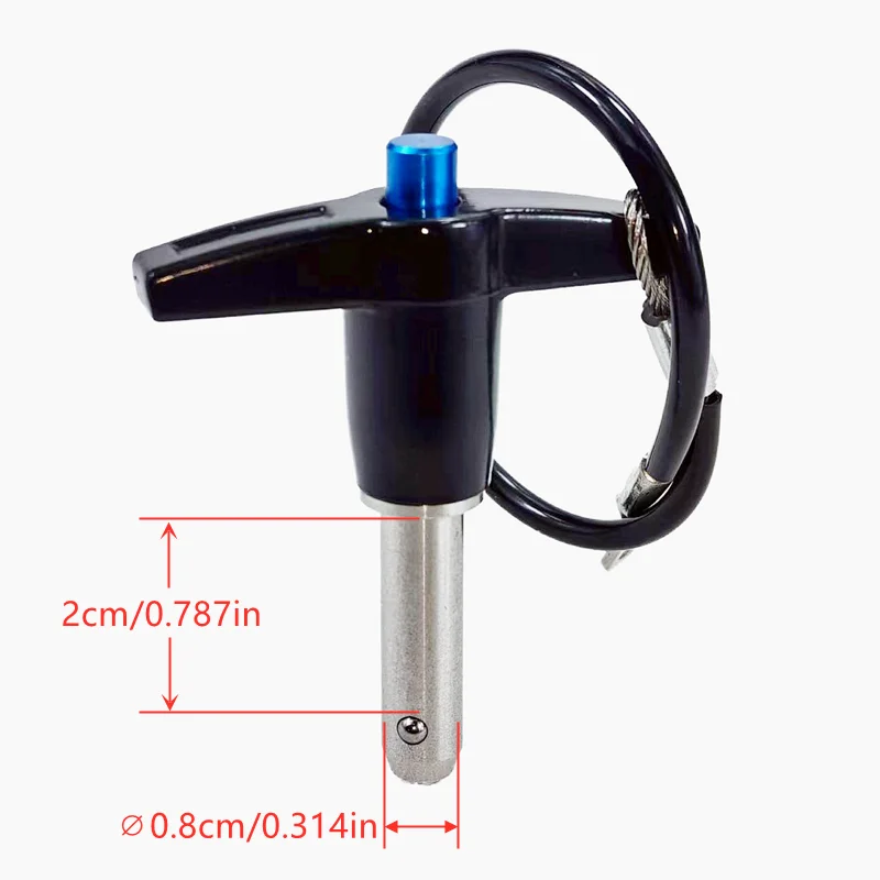 MW Audio T-Handle Quick Release Pin Line Array-systeem Professioneel audio-tuigging hardware vervangend onderdeel