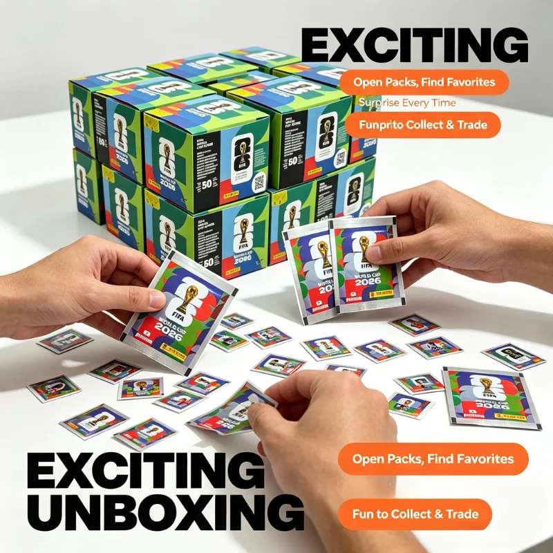Panini FIFA World Cup 2026 Official Stickers,  Football Star Collectible Stickers, Soccer Fan Collection Souvenir Gift view 2