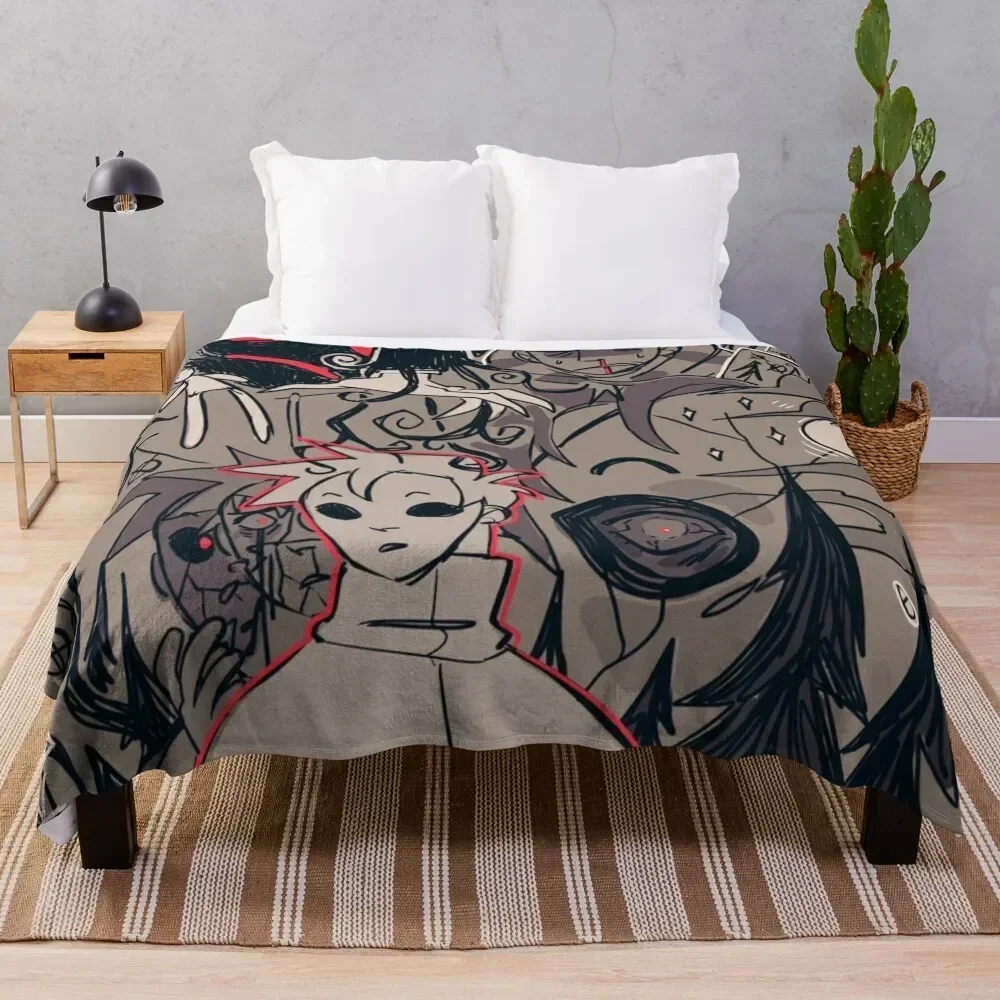 

marble hornets Throw Blanket Soft Comfort Blanket for Reading Watching TV