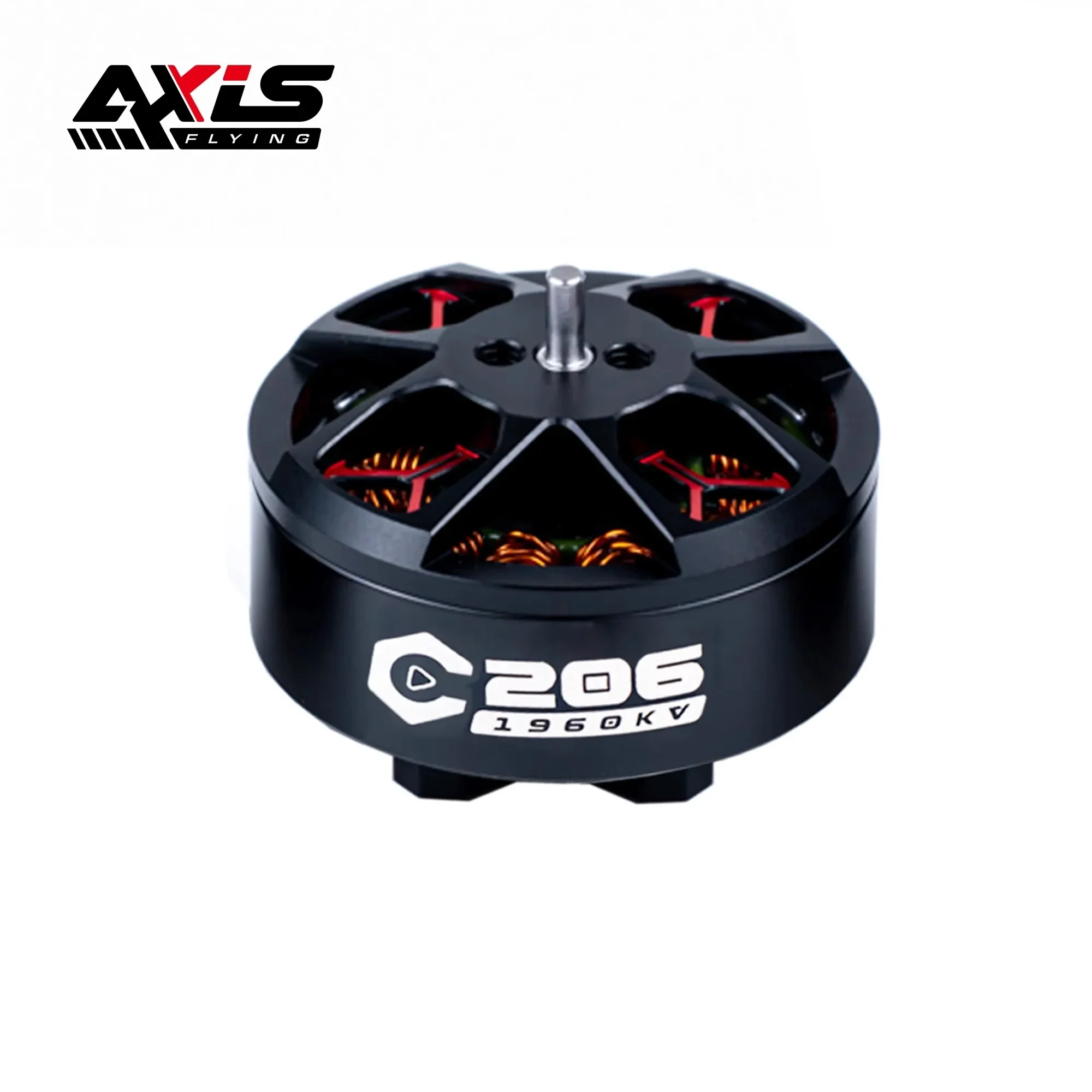 Axisflying C206 2006 1960KV bezszczotkowy silnik 12N14P 6S Lipo 1.5mm wał do RC FPV 3.5 cala kanałowe okrągłe drony