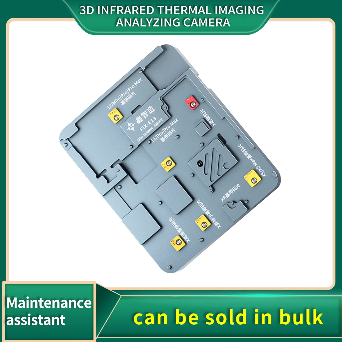 

FIX-E13 Phone Repair Tools 13 in 1 Baseband EEPROM Chip Test Stand Read/Write Programmer For iPhone X-12 Pro Max XS XS Max 11
