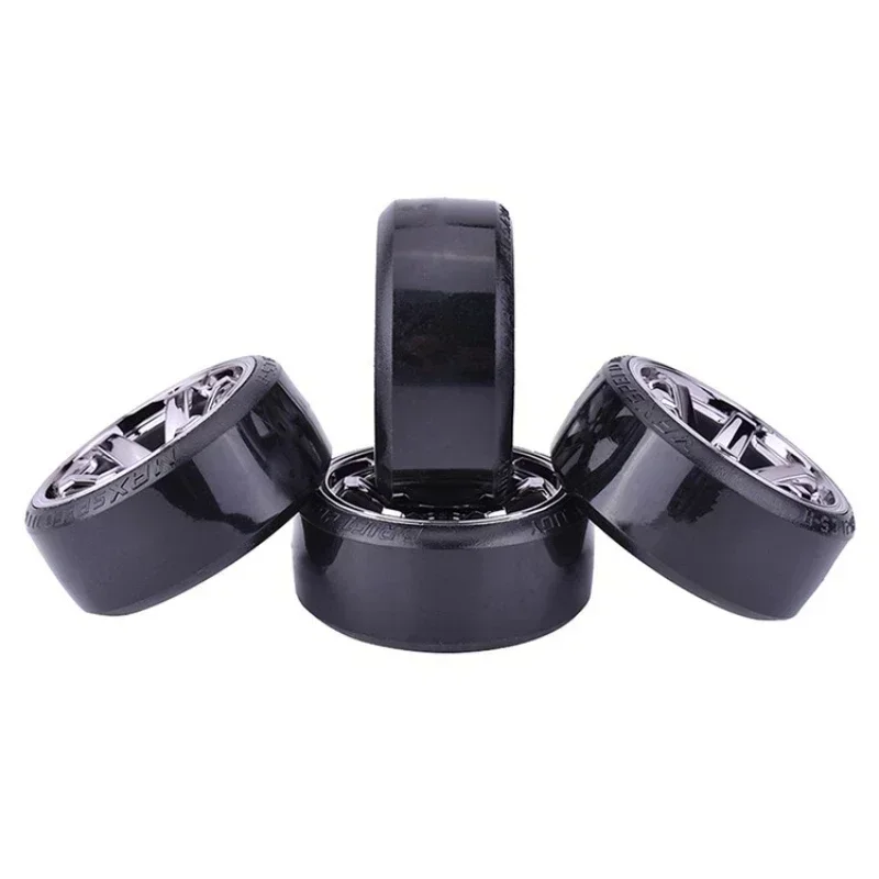 4 قطعة 1/10 RC الانجراف على الطريق عجلة الصلب نمط الإطارات ل 1:10 Tras D4 HSP HPI ساكورا TT01 Tamiya الانجراف RC اكسسوارات السيارات