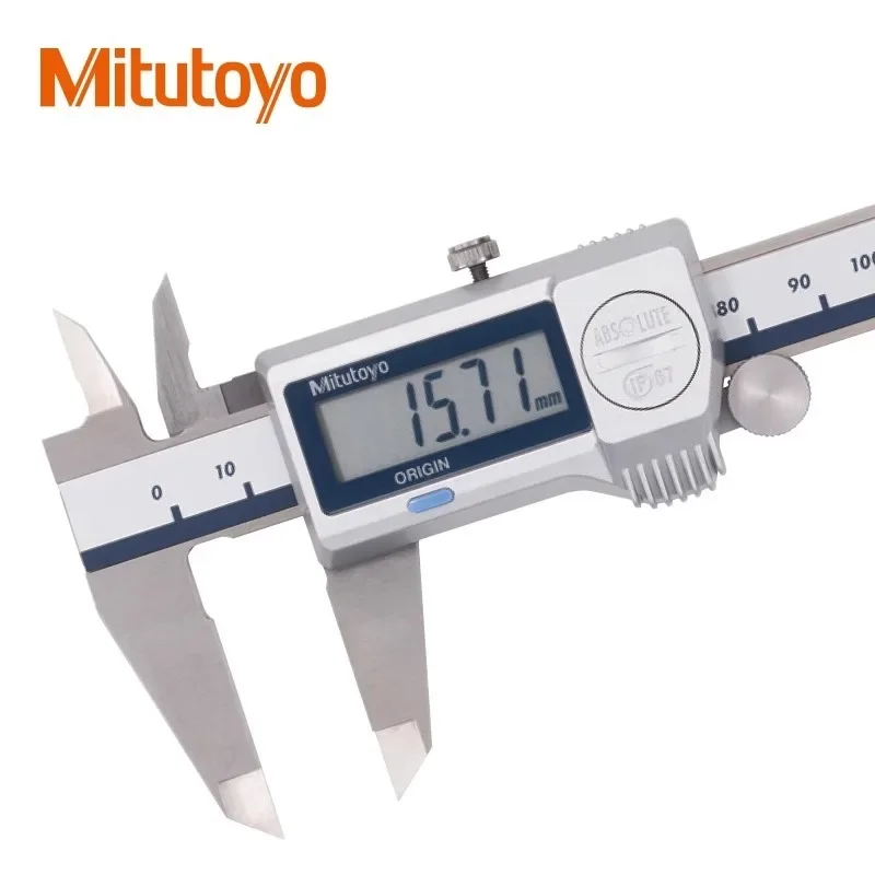 Mitutoyo Waterproof Digital Caliper with Coolant Protection IP67 500-764-20 Electronic Gaming Standard Caliper 0-150 500-763-20