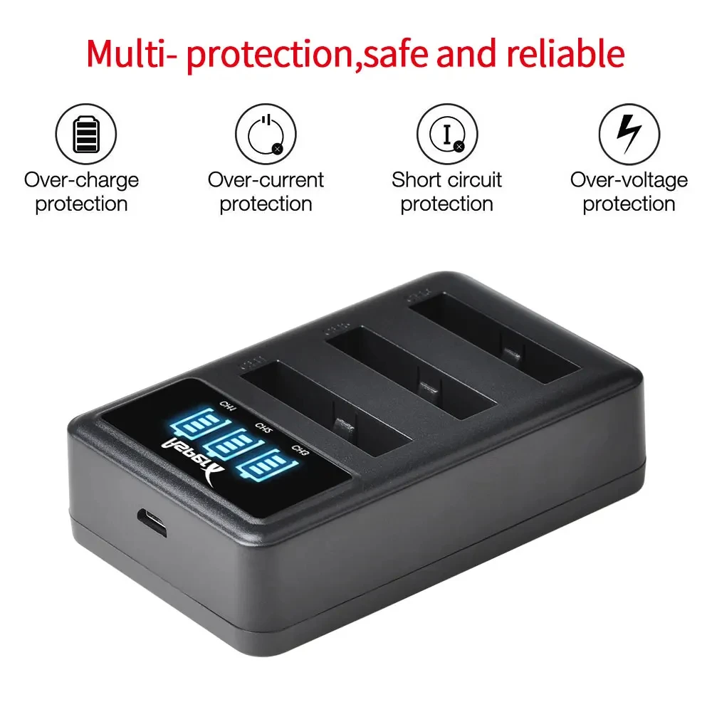 Batería de cámara NB-6LH NB-6L de 1300mAh + cargador para baterías Canon PowerShot D10 D20 D30 S90 S95 SX260 SX280 SX540 SX700 NB6L