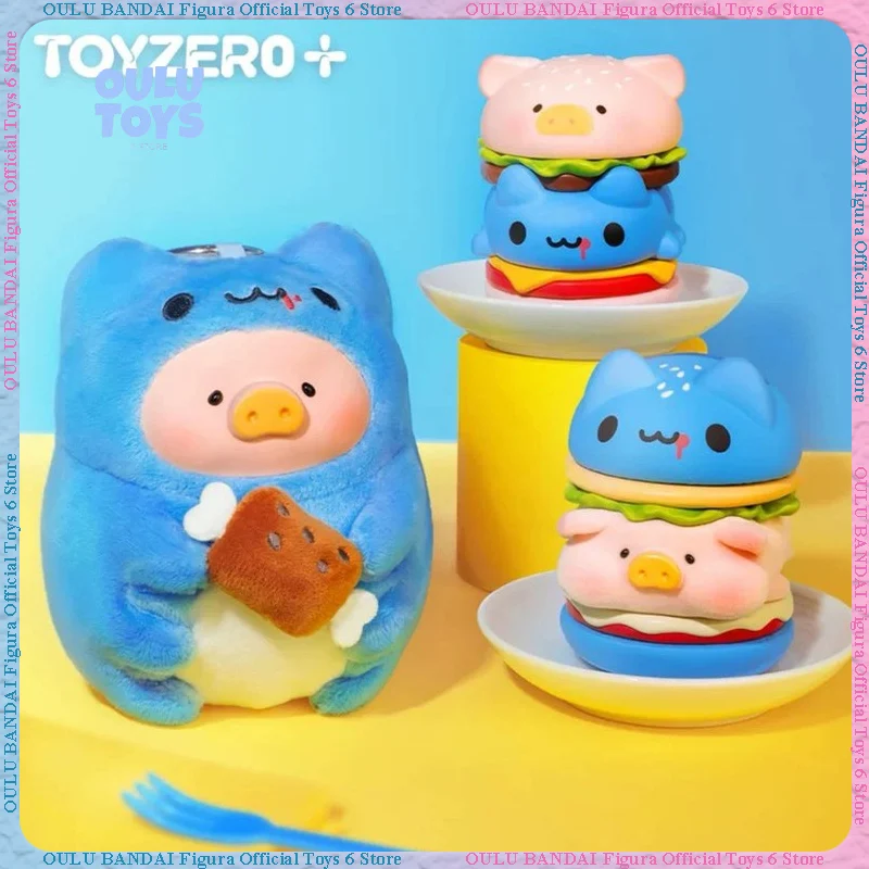 

In Stock Toyzero Lulu X Bugcat Capoo Collaboration Burger Series Anime Figure Cute Ornaments Model Trendy Toy Birthday Gift