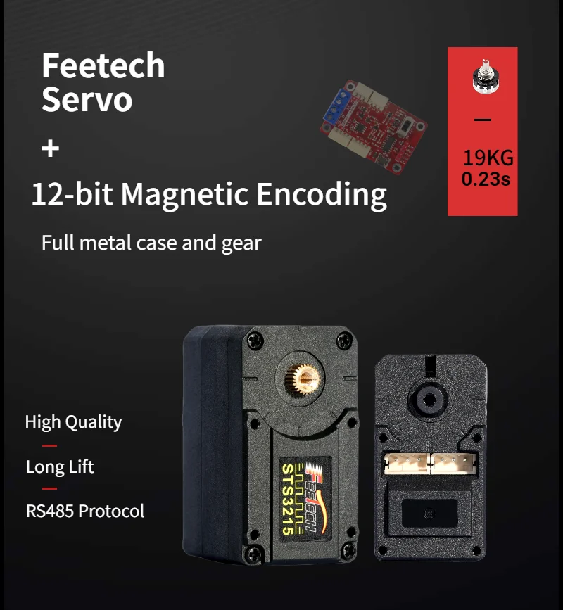 STS3215 SO-ARM100 서보 7.4V 19KG/12V 30KG 오픈 소스 로봇 팔 Ai 로봇 공학 팔/DIY 프로그래밍 로봇용 20PCS 금속 브래킷