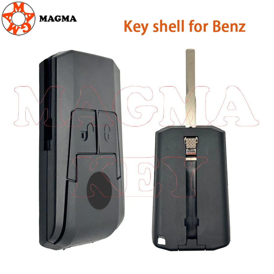 MAGMA استبدال مفتاح بعيد قذيفة فوب HU64 لمرسيدس بنز Actros Antos شاحنة الإشعال الإسكان ملحق 2 أزرار #1