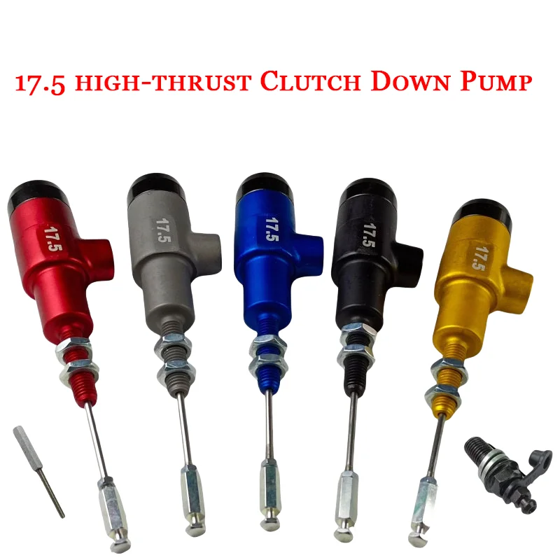 17.5 مللي متر مكبس دواسة فرامل مضخة هيدروليكية أسطوانة رئيسية قضيب الفرامل مضخة CNC دراجة نارية ملحقاتها التوجه تتراوح من 17.5-19 #2