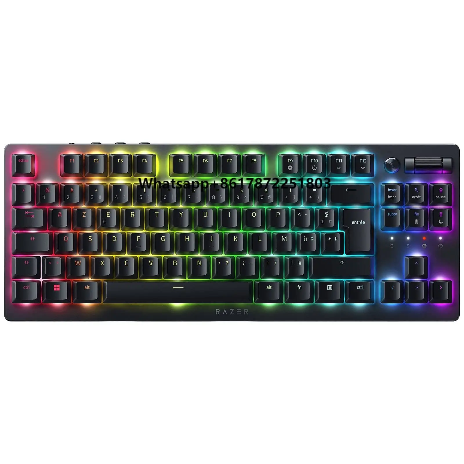100% Original  Low-Profile  Optical Switches Razer DeathStalker V2 Pro TKL Wireless Gaming Keyboard