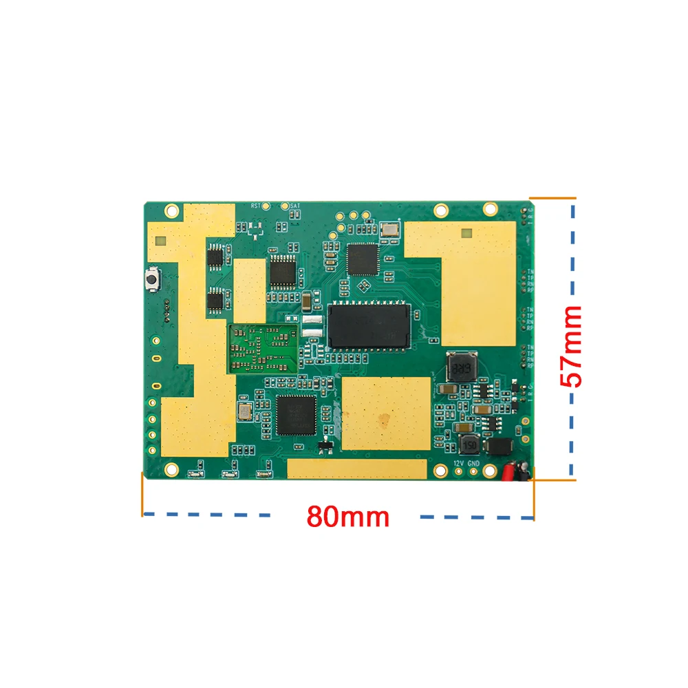 100M Bandwidth OFDM Image Data Integrated Drone Wireless Ad Hoc Network Image Transmission Module
