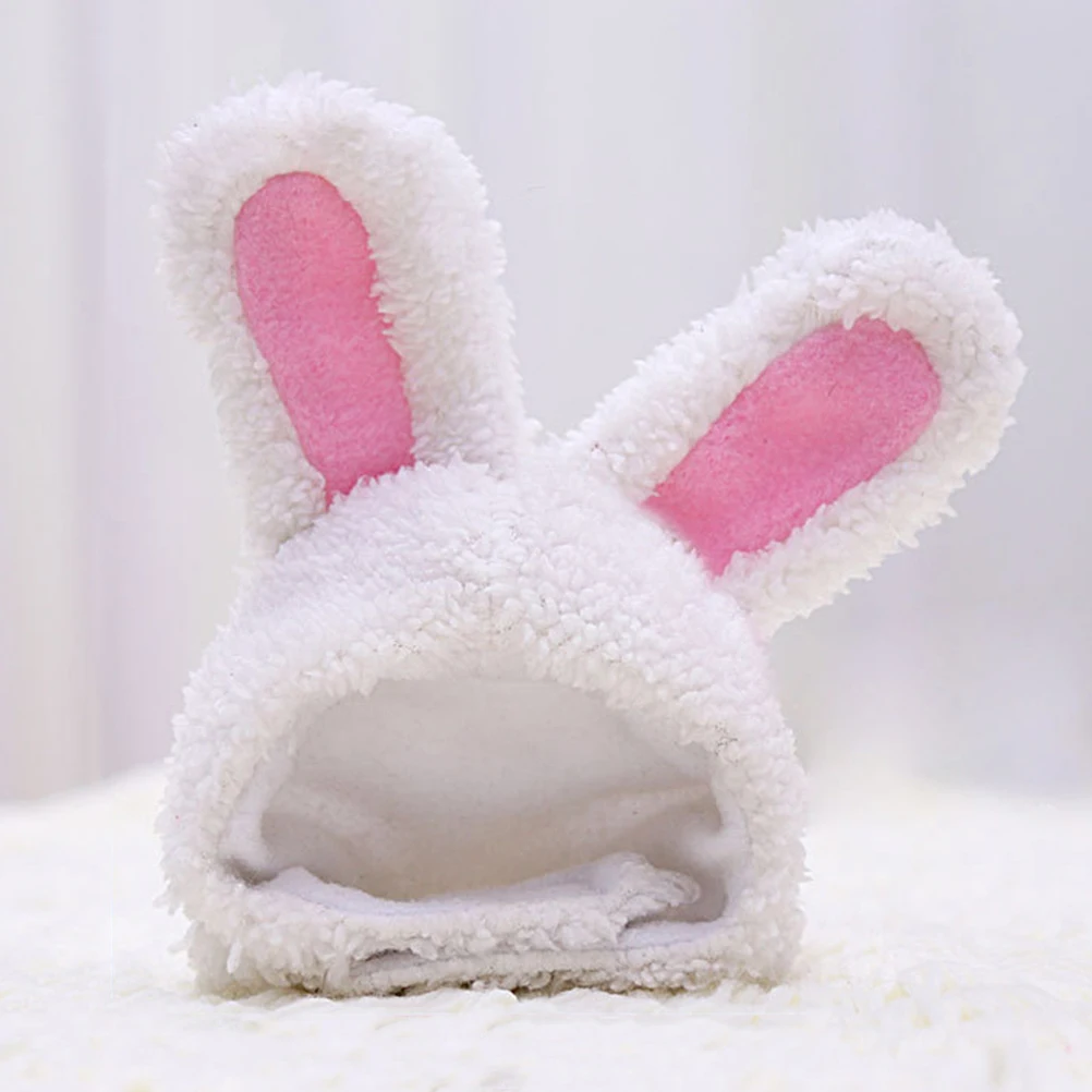 قبعة أذن أرنب لطيفة قابلة للتعديل، أغطية رأس أرنب للحيوانات الأليفة، غطاء رأس ناعم لحفلات القطط، أزياء الهالوين وعيد الفصح #3