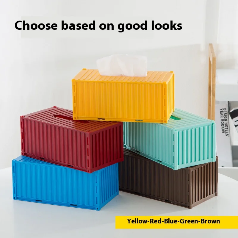 

Waterproof freehand installation creative container tissue box living room car bathroom pumping box