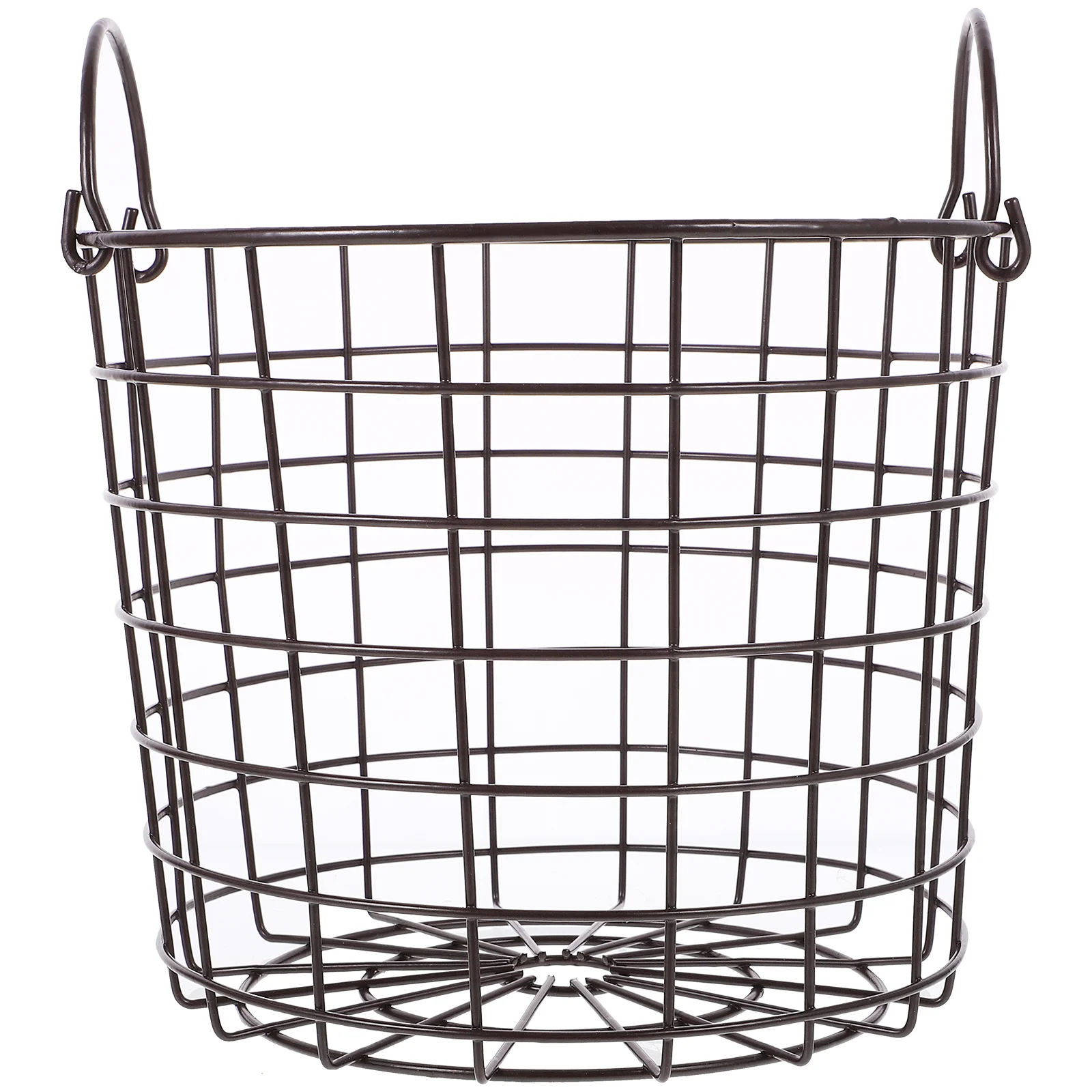 

Organizing Iron Dirty Clothes Basket Laundry Baskets Metal Hamper Slippers Storage for Home Bins with Lids