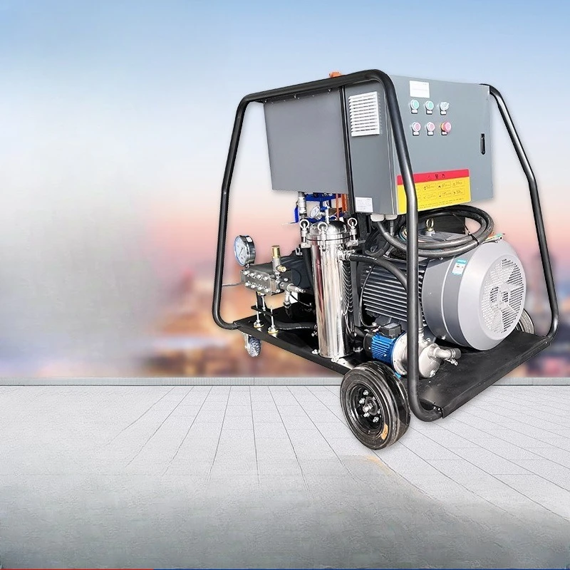 High power 1500bar industrial grade ultra-high pressure ship shell rust cleaning machine water gun marine microorganisms