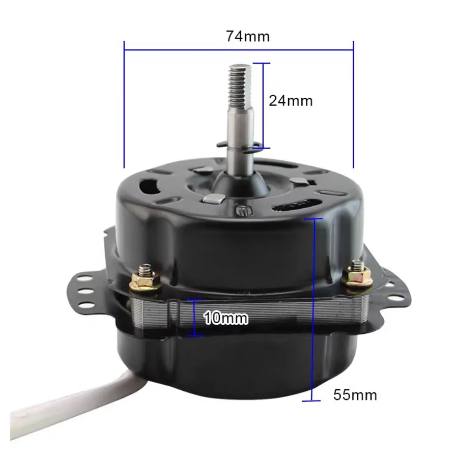 Electric fan copper wire motor 10 inch 12 inch diamond Hongyun fan rotary fan bedside fan motor head accessories