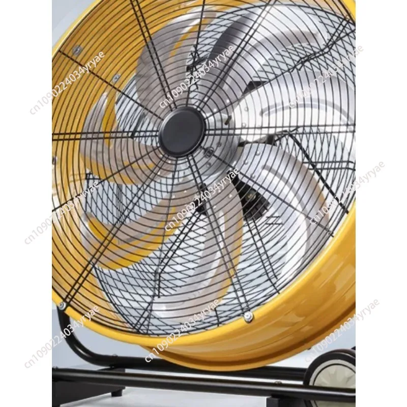 20-inch industrial drum fan, 3-speed adjustable powerful blower and exhaust ventilation equipment view 2
