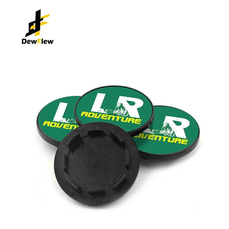 DewFlew 2/4Pcs Out 63mm(2.48in) Inner 48mm(1.89in)Caps for Wheels Fit 1994-2017 Discovery 1999-2014 LR4 #LR001156 #RRJ500030XXX