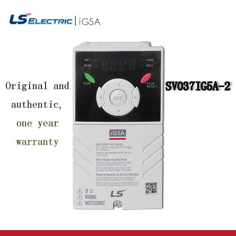 

LS 3.7KW 3 Phase 200V Inverter VFD Frequency AC SV037iG5A-2 LS IG5A inverter