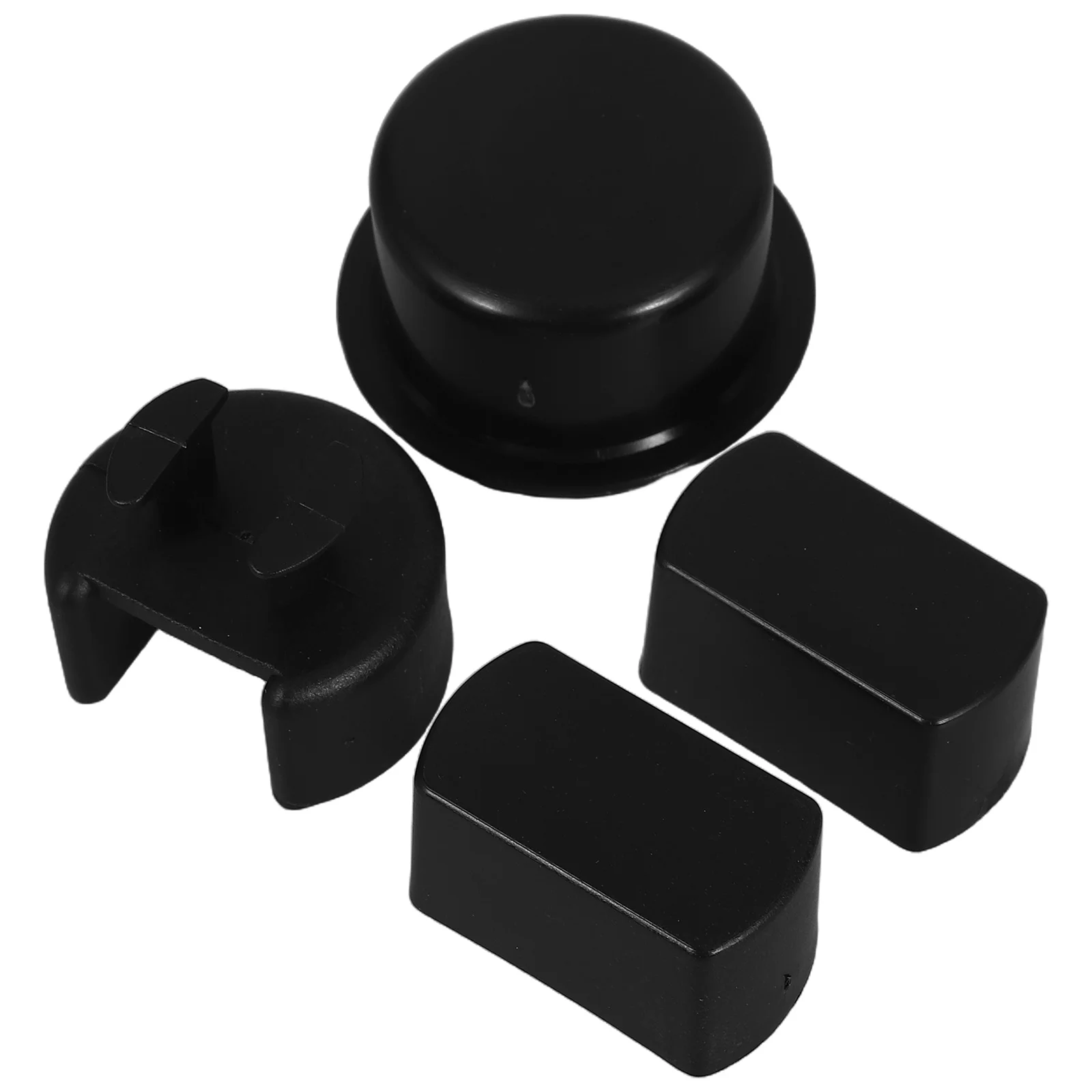 

4 Pcs Tail Door Hinge Bushing Abs Kit Car Accessory Insert Pivot Tailgate Repair