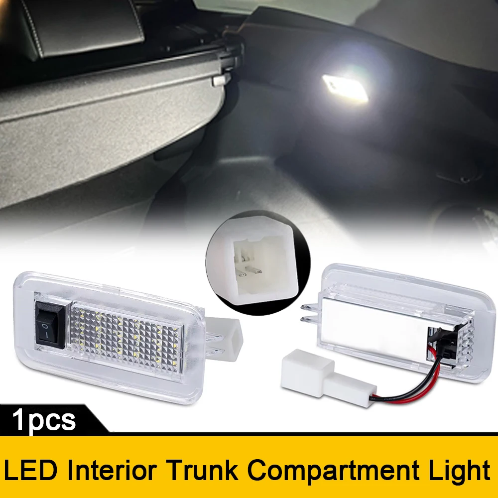 

1pcs LED Car Interior Trunk Boot Compartment Lights No Error For Toyota Corolla Crown Noah Voxy 90 Series Harrier hybrid MIRAI