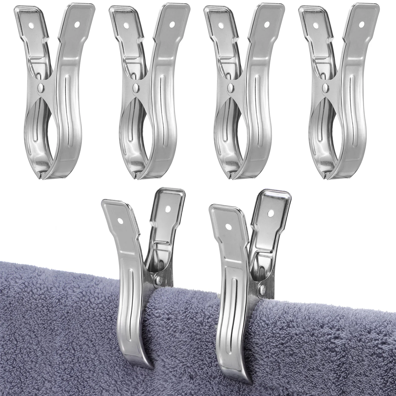 

Towel Clip Bulk Towels Hanging Windproof Clips Laundry Clothes Hangers Clothespins