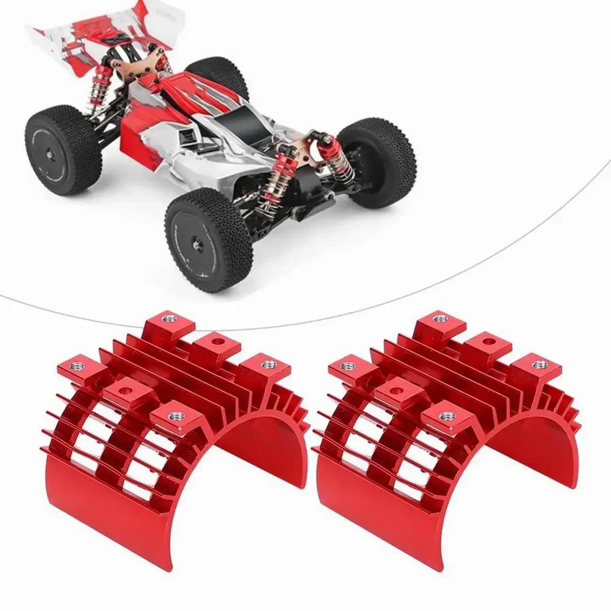 Neuer 36mm Bürstenloser Motor Kühlkörper 3650 3660 3674 550 540 Kühlkörperabdeckung Elektromotor für RC Auto HSP 7014