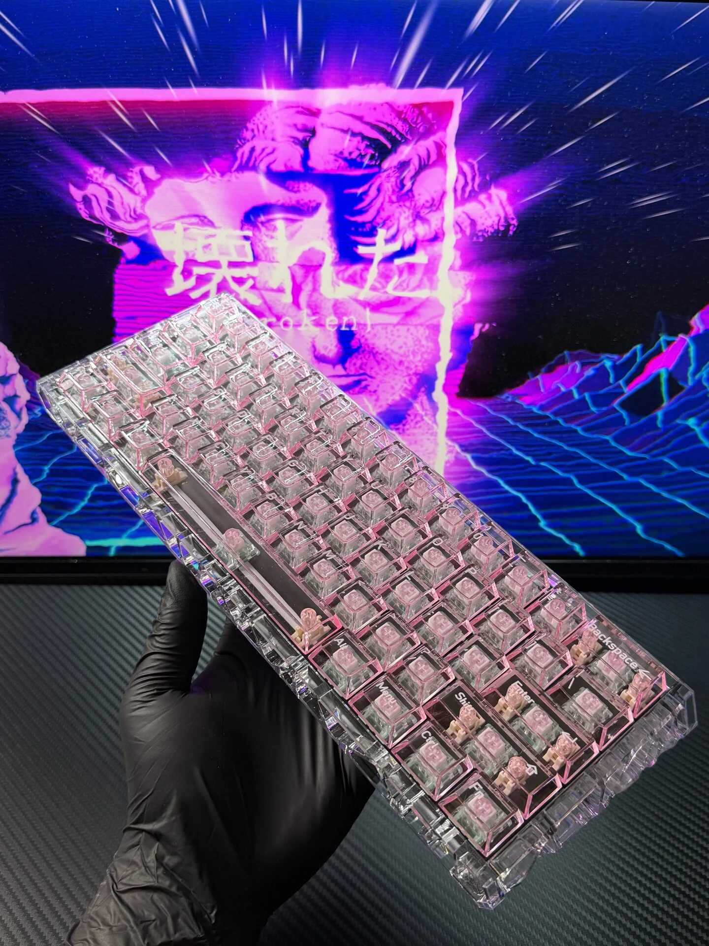 Custom Full Mod Free Shipping Magnetic Axis Keyboard, Premium HE Kit, High-End Custom Gaming Desktop Gift