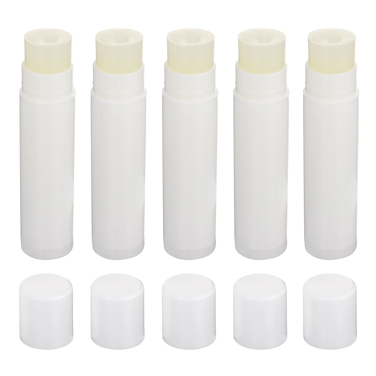 

5 Pcs Clarinet Cork Paste Corks Tube Grease for Saxophone White Plastic Lubricate Cream