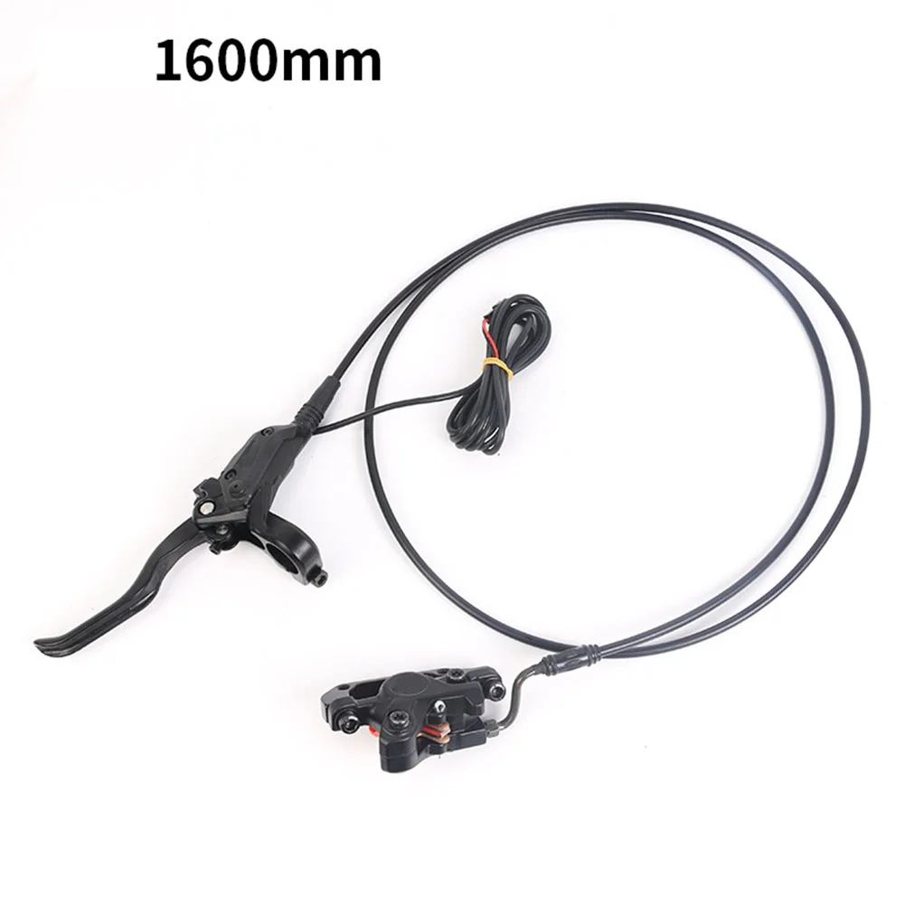 

2 Pin E Bike Hydraulic Brake Kit Featuring Front Brake Hose of 850mm & Rear Brake Hose of 1600mm for 160mm Disc
