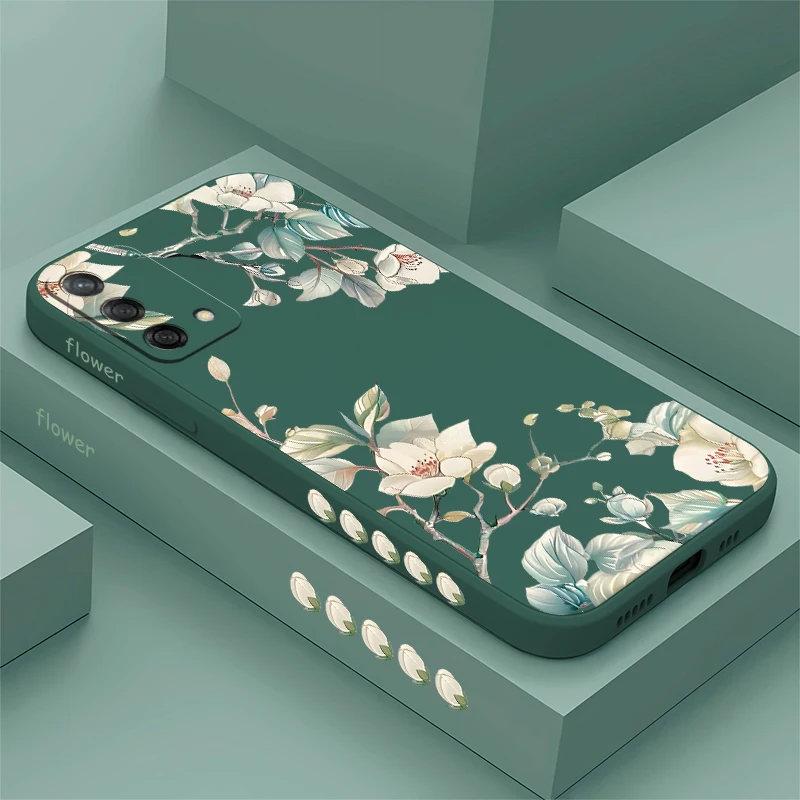 زهرة الأزهار نمط جراب هاتف ل ممن لهم البحث X9 X 9 لينة غطاء سيليكون ل ممن لهم البحث X9 برو للصدمات بولي TPU ماتي Fundas #1