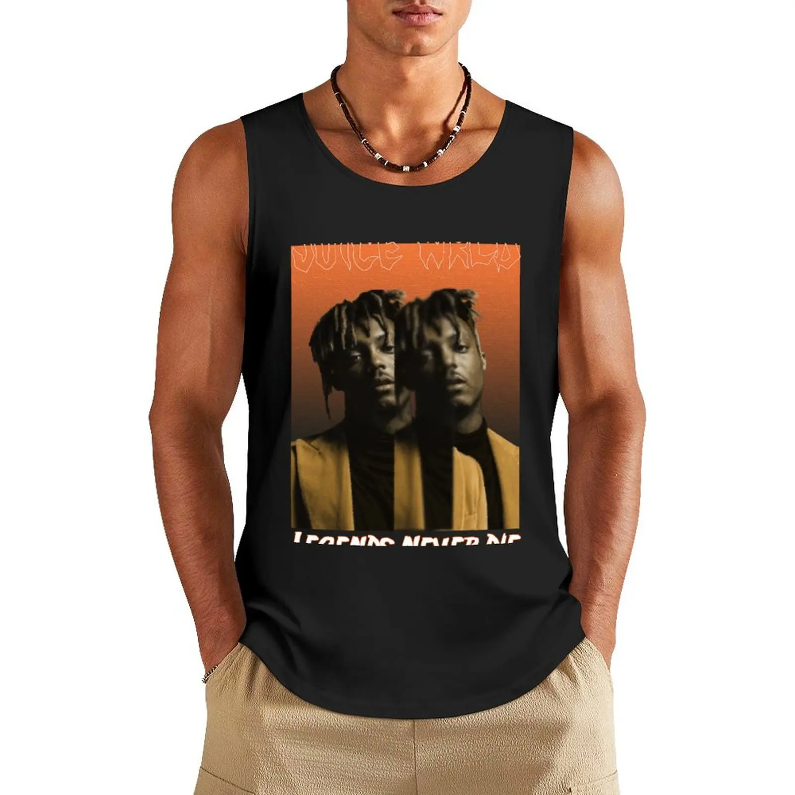 

Juice music wrld Tank Top vest men tops Men's t shirt sleeveless t-shirts for men