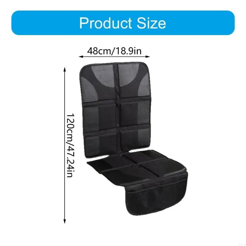 2025 New Premium Car Cover Set Thickest Padding Waterproof Oxford Cloth Nonslip Backing Double Mesh Pockets For Child Car