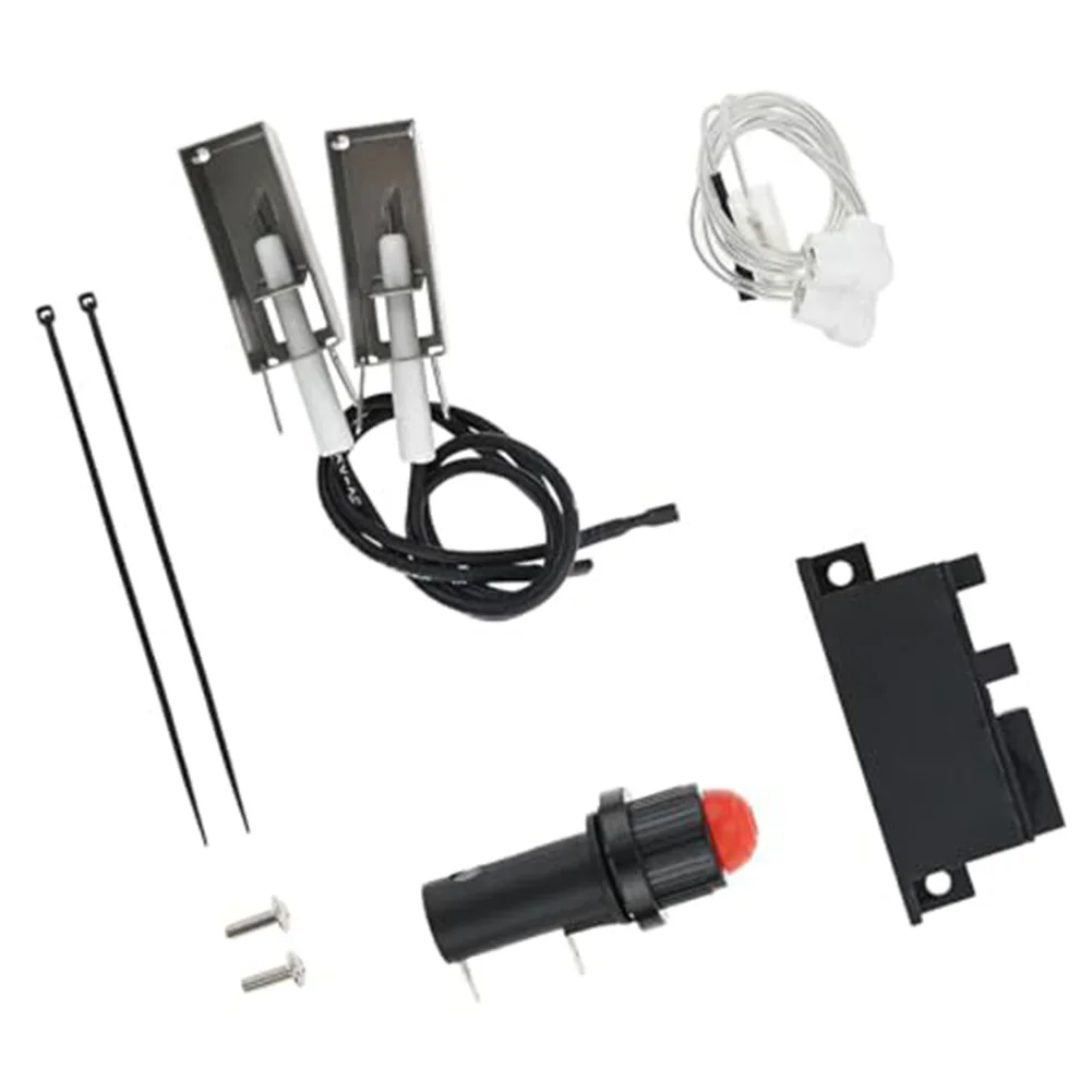 Replacement Grill Igniter Kit for Weber Summit Series 42321 Includes Spark Box Electrodes Push Button and Wires