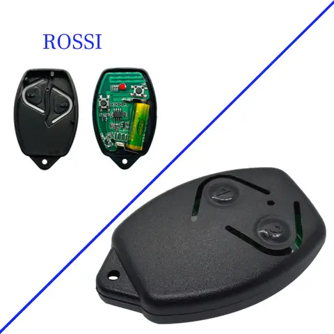 ROSSI 차고 원격 제어 433.92MHz 롤링 코드 ROSSI 원격 제어용 전기 게이트 433MHz 차고 문 오프너 명령
