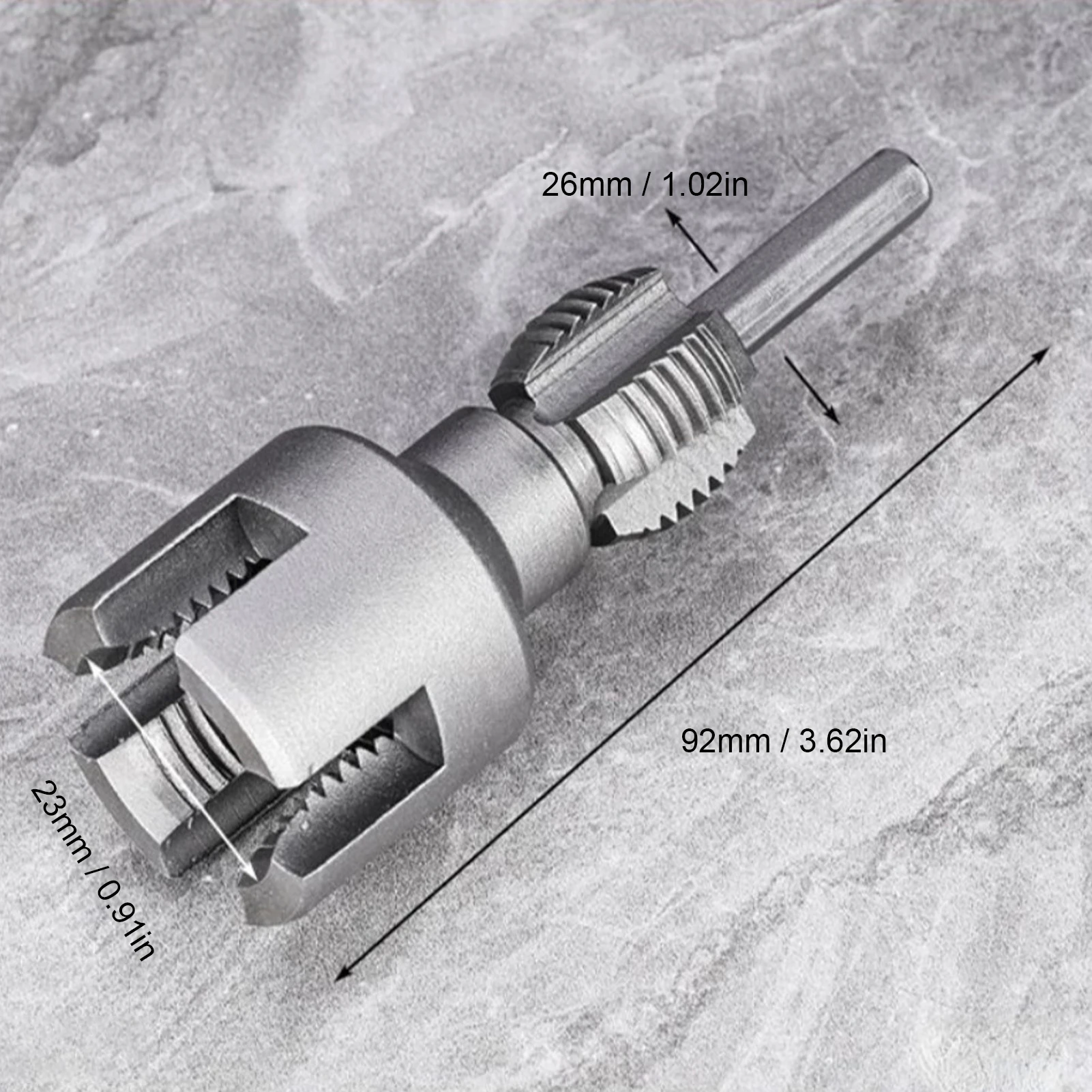 Integrated Internal and External Pipe Threader Internal and External Pipe Threading Tool CRV Steel for Plastic Pipes PVC PPR