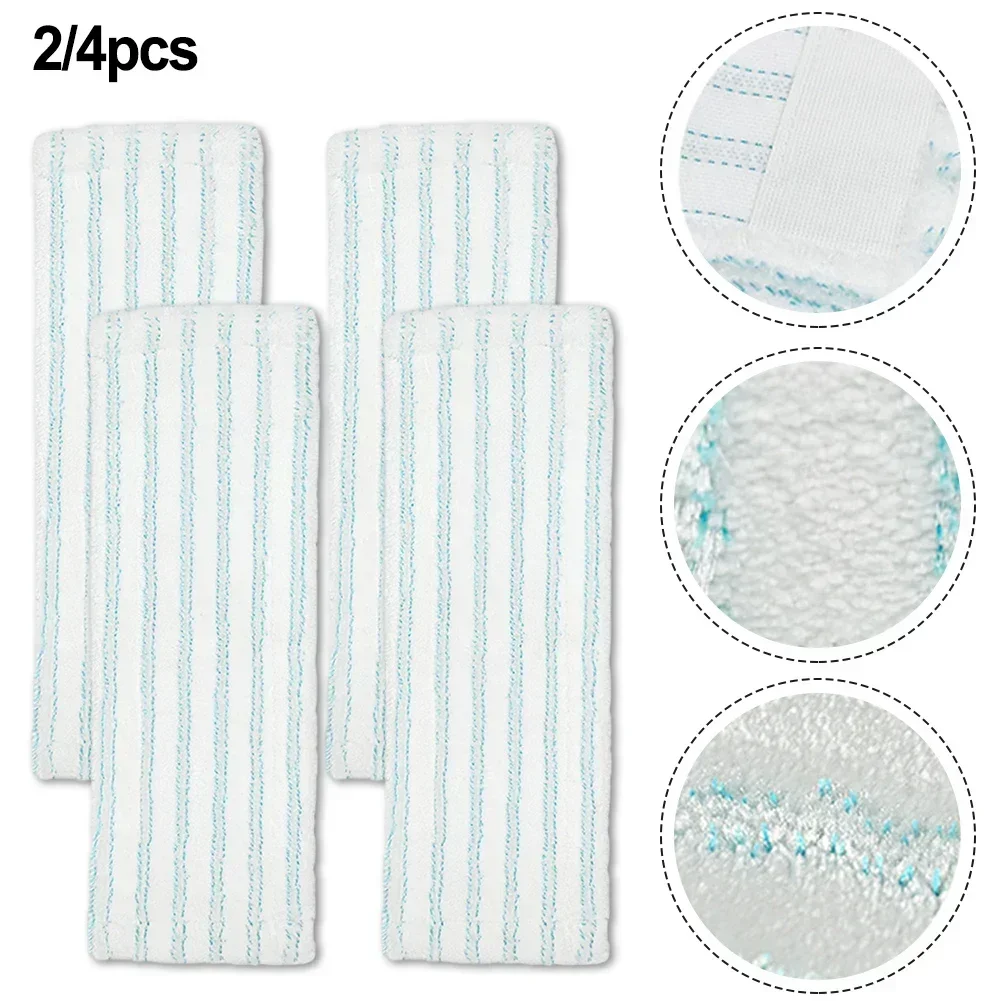 2/4pcs Mop Cover Replacement Pad For Leifheit PRofis XL Micro Duos Cotton Plus All Handle Floor Wipers For 55023 55049