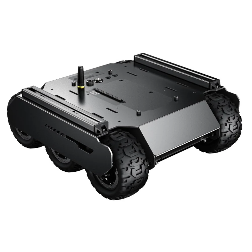 6x4 Off-Road UGV Mobile Robot Chassis Flexible Expandable ESP32 Slave Computer 6 Wheels 4WD Image Camera Sensors Extension Rails