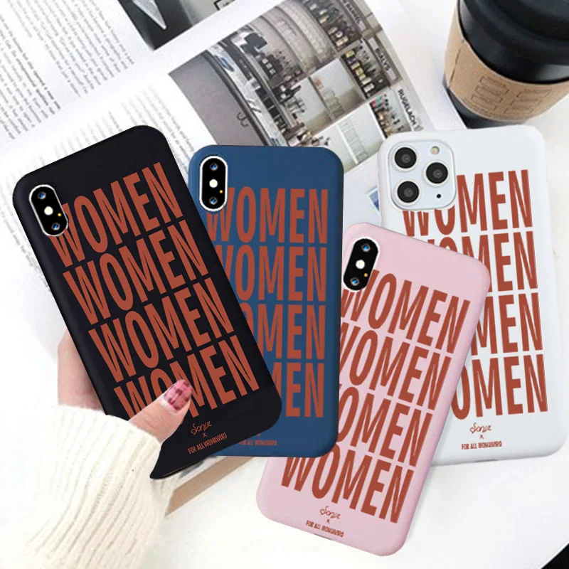 

Personalized Women In English Phone Case For iPhone 16 15 14 13 12 11 Pro Max Mini X XS XR 7 8 Plus SE Shockproof Silicone Cover