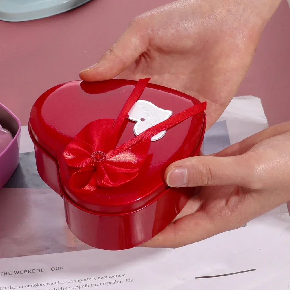 Bär Seife Rose Geschenkbox Valentinstag Blume Liebe Box Bären Blumenstrauß Hochzeit Geburtstag Home Party Dekoration – Detail 7