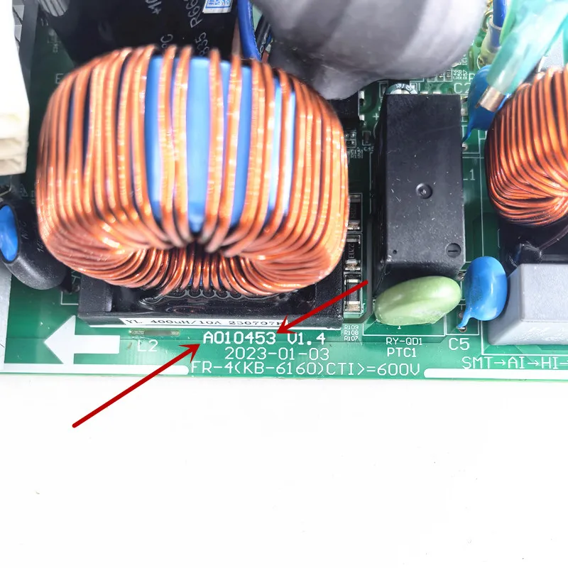 TCL 에어컨 컴퓨터 보드 A010453 FR-4(KB-6160)CTI ≥=600V 에어컨 부품