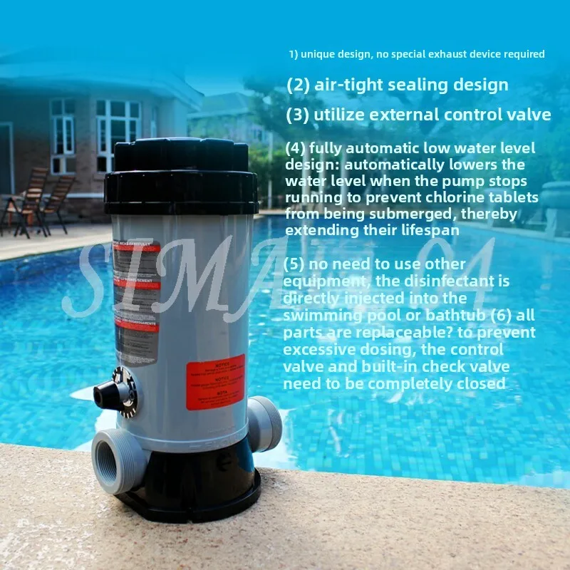 Swimming Pool Equipment Automatic Metering Medicine Pump Water Treatment and Disinfection Equipment Automatic Drug Dispenser