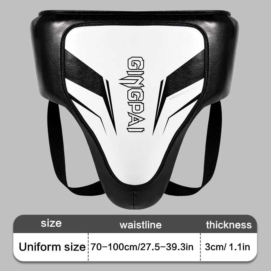 Professional boxing crotch protection adult man Sanda competition free combat Muay Thai training high protection abdominal