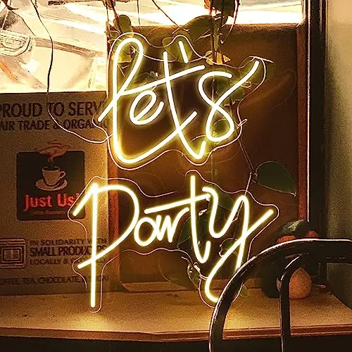 

Custom Large Neon Sign For Wedding Party Wall Decor Dimmable Personalized Text Multi Font Color Bedroom Birthday Gift Lighting