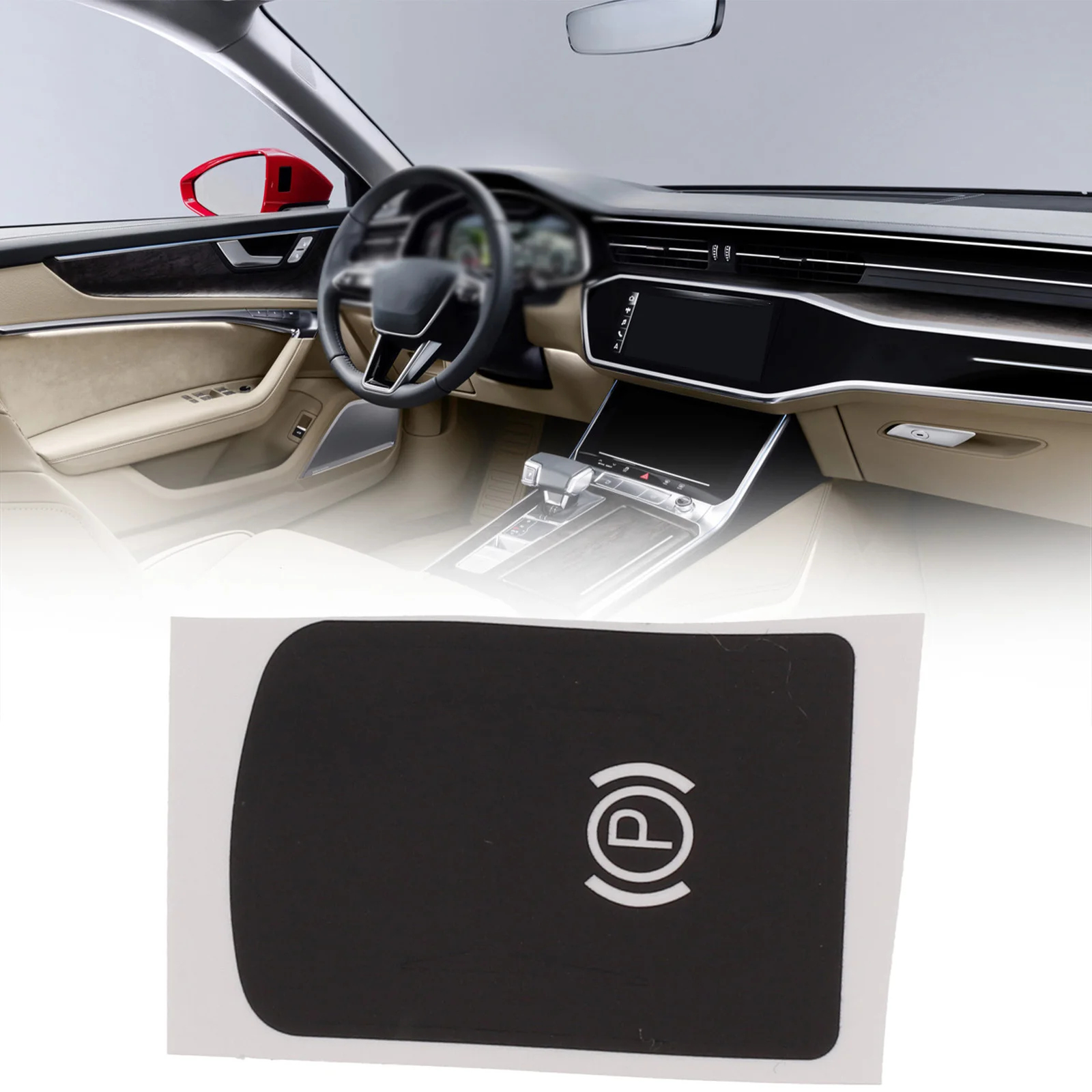 Control Button Decals Knob Switch Repair Car Repair Interior Maintenance High Grade Vinyl High Quality Material Push Button Type
