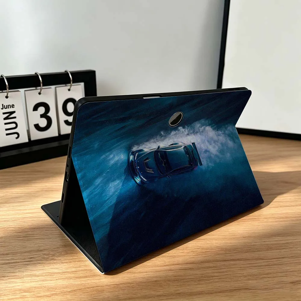 Silver Sports Car Wheel For OPPO VIVO IQOO OnePlus Realme Infinix Pad Pro 13 12.1 11.61 11.4 11 inch Tablet Case Gift