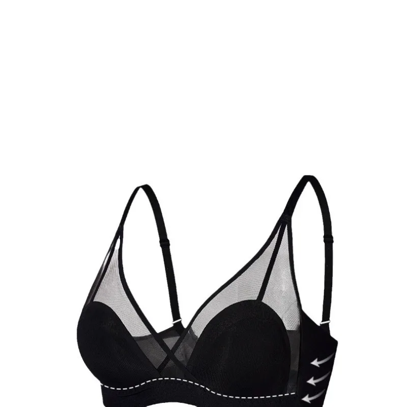 Summer Ultrathin Style Women's Suit Not Have Steel Ring Anti Sagging Oversized Size Large Cup Size Comfort Women's Bras