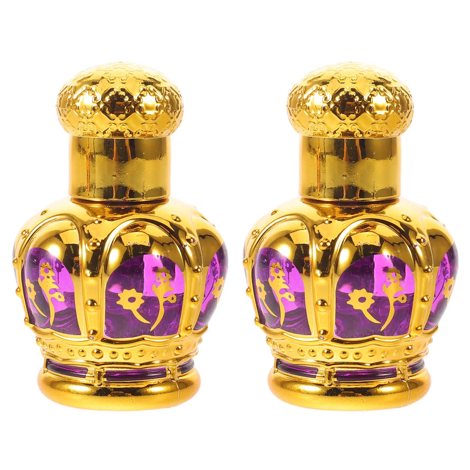 2Pcs Leakproof Glass Roll-on Bottles Mini Perfume Oil Vials Essential Oil Packaging Portable Aromatherapy Roller Container view 5